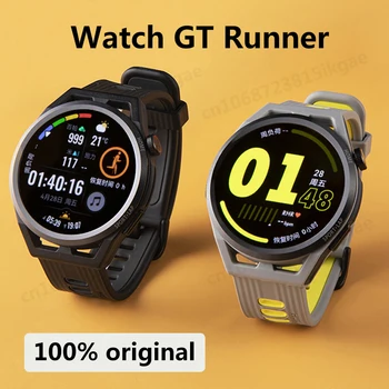 Умные часы Huawei Watch GT Runner | водонепроницаемые часы | Научная программа бега | SpO2 | Определение местоположения на уровне взлетно-посадочной полосы марафона